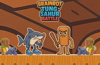 Brainrot Tung Sahur Battle
