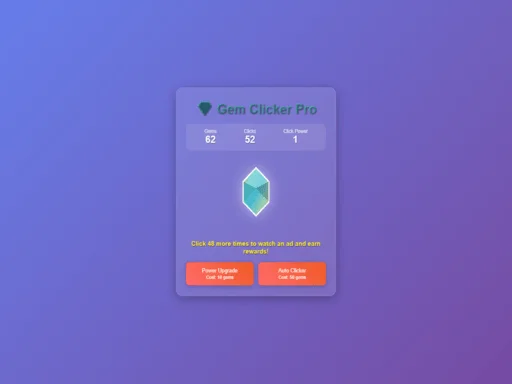 gem clicker pro
