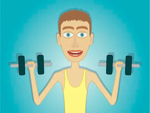 Muscle Clicker: Gym game